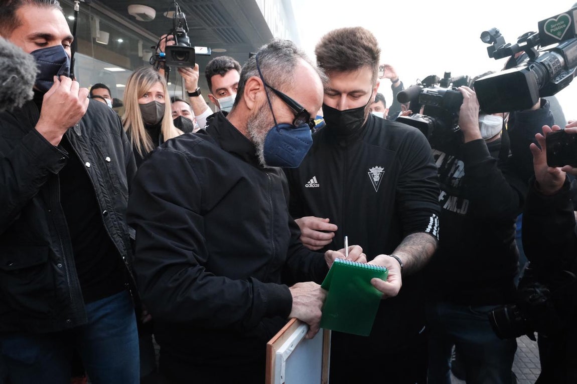 FOTOS: La despedida de Álvaro Cervera del Cádiz