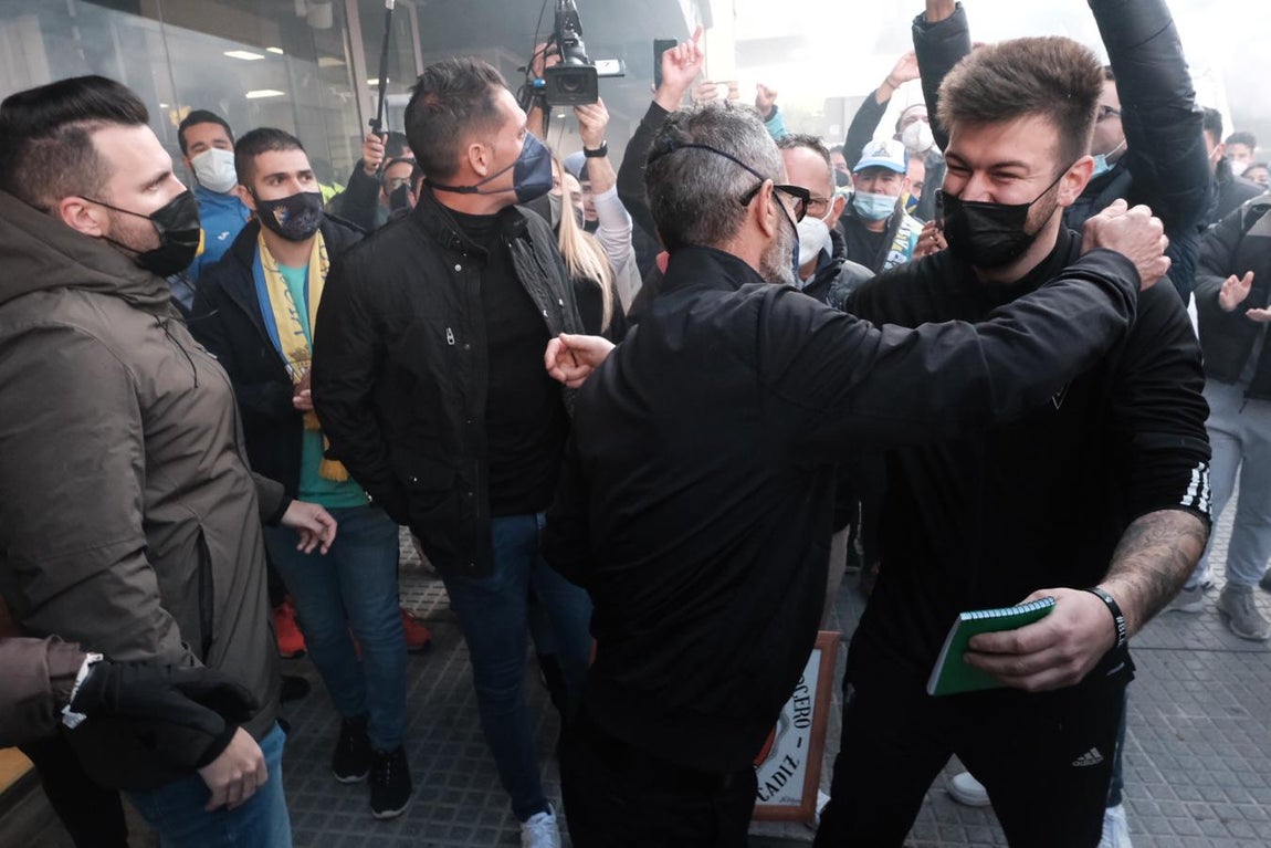 FOTOS: La despedida de Álvaro Cervera del Cádiz