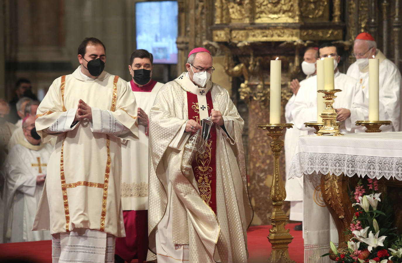 La toma de posesión de García Magán, como obispo auxiliar de Toledo