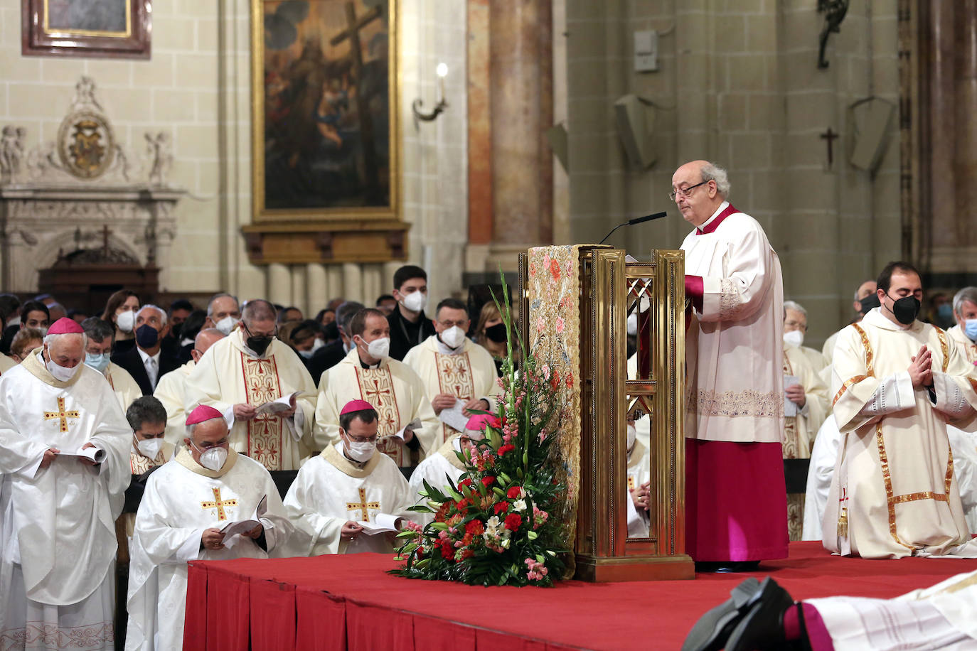 La toma de posesión de García Magán, como obispo auxiliar de Toledo