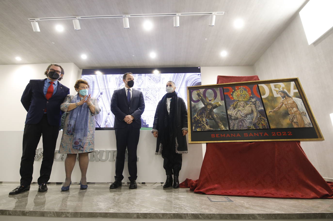 La presentación del cartel de la Semana Santa de Córdoba 2022, en imágenes