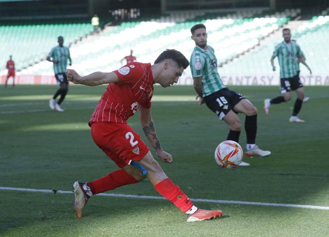 Derbi Betis-Sevilla, las imágenes del partido de Copa del Rey en el Villamarín