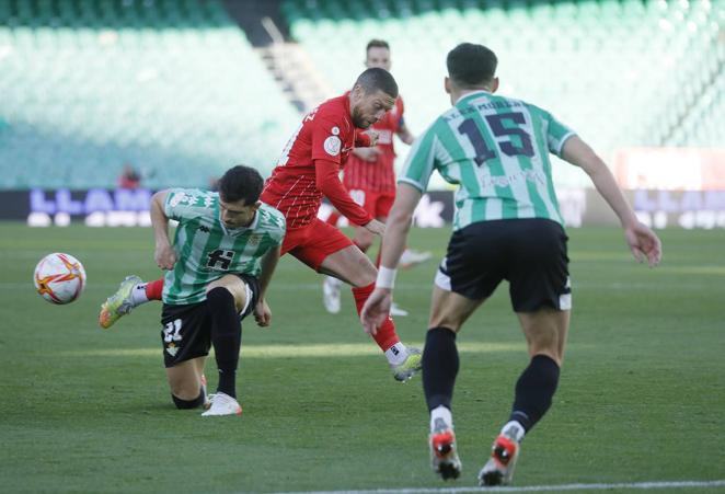 Derbi Betis-Sevilla, las imágenes del partido de Copa del Rey en el Villamarín