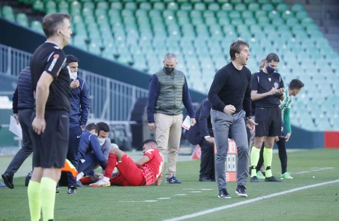 Derbi Betis-Sevilla, las imágenes del partido de Copa del Rey en el Villamarín