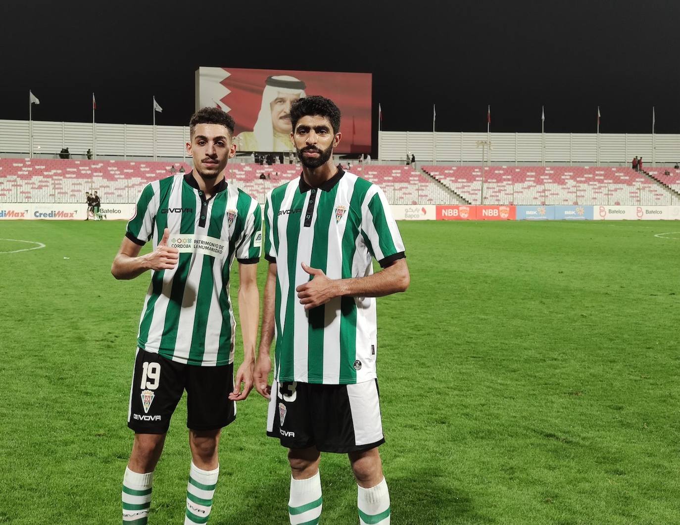 Las imágenes del Riffa - Cordoba CF en Baréin