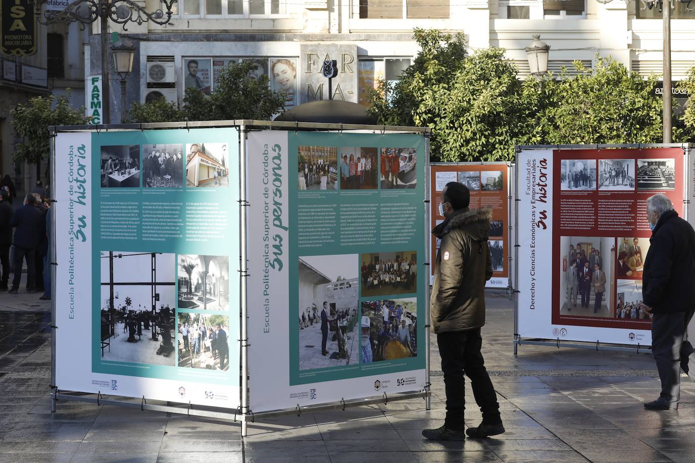 La exposición del 50 aniversario de la Universidad de Córdoba, en imágenes