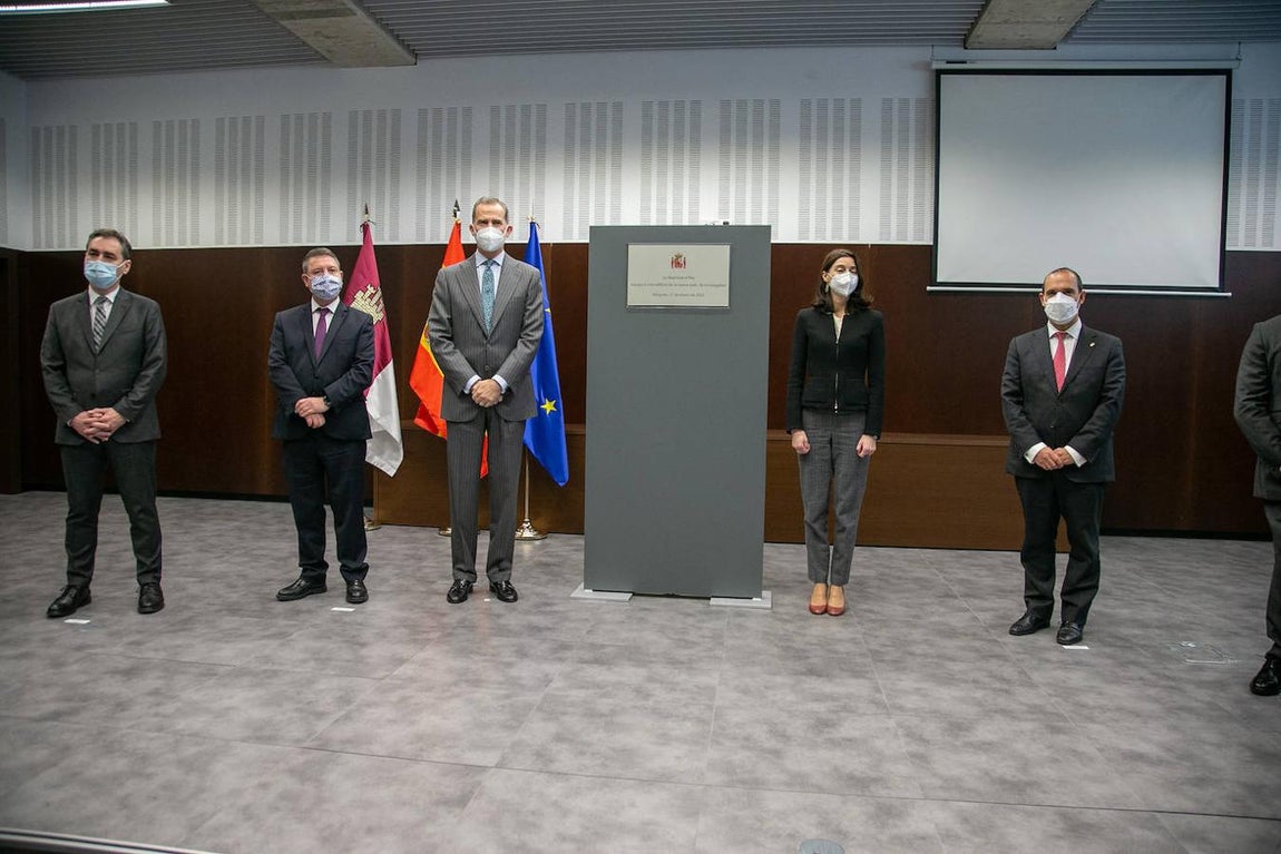 El Rey Felipe VI recibido entre aplausos y gritos de &#039;Viva España&#039; en Albacete