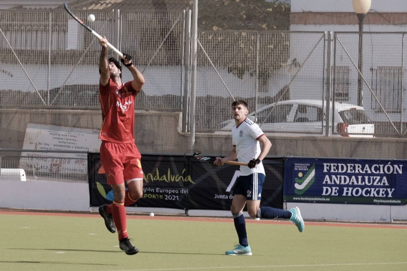 FOTOS: Derrota de la selección de España de hockey hierba en San Fernando