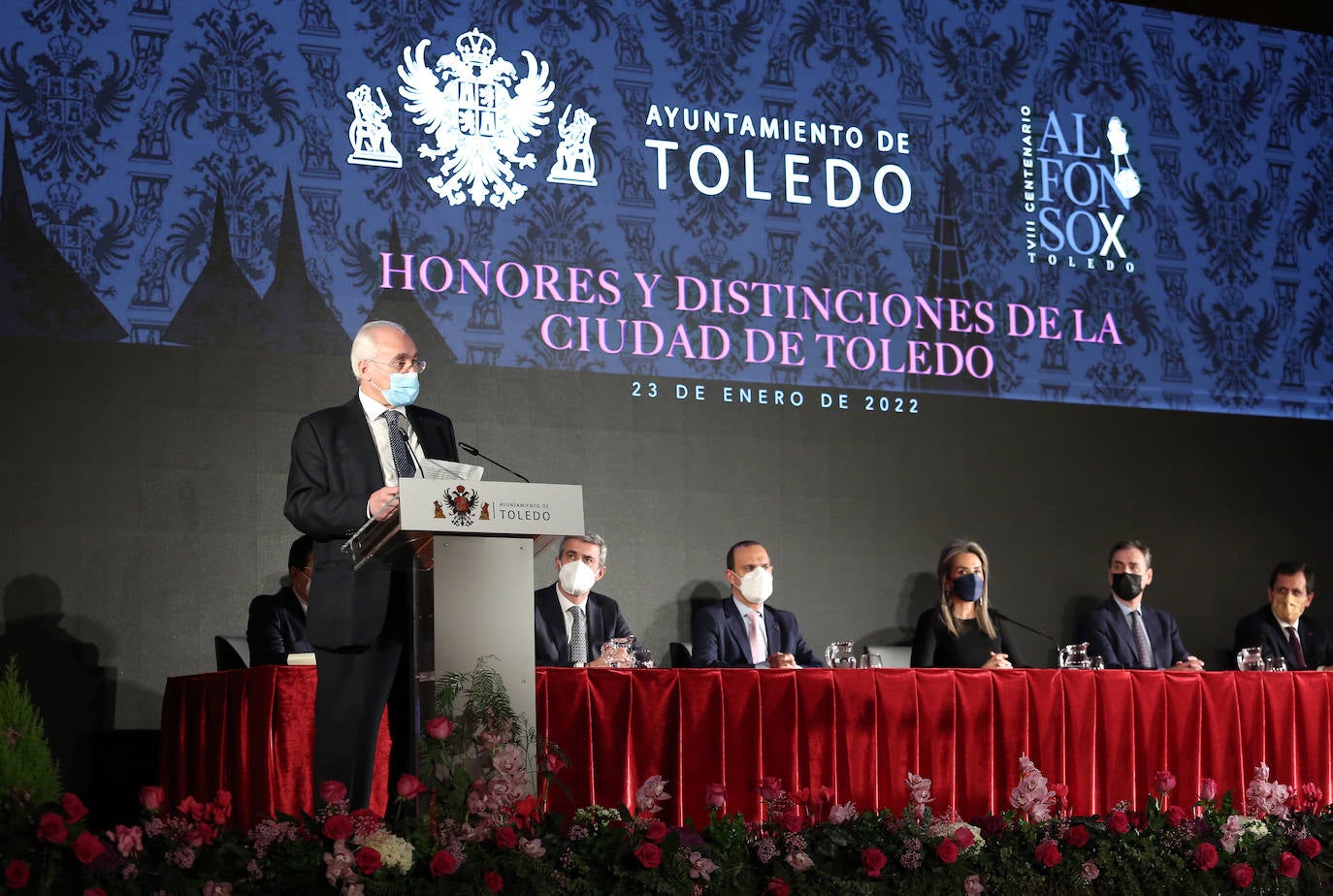 El acto institucional del Día de San Ildefonso, en imágenes