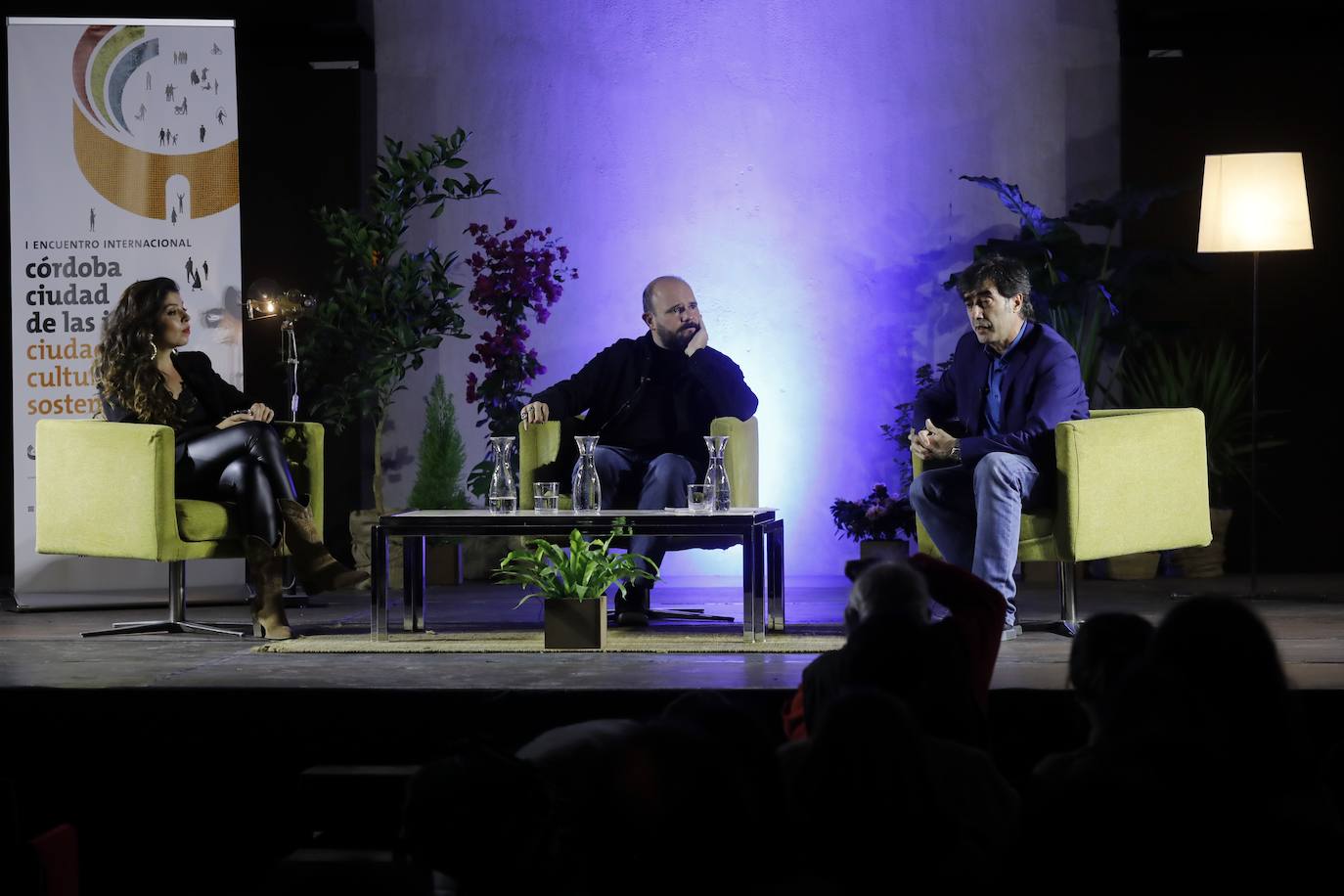 La charla de Soleá Morente y Niño de Elche en Córdoba, en imágenes