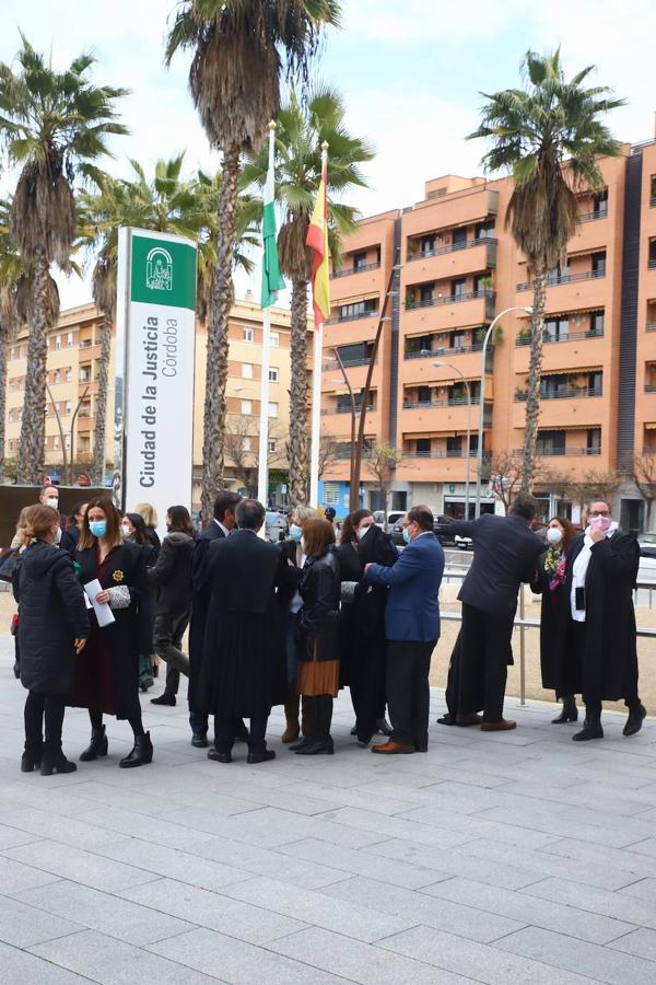 La huelga de los letrados de la Administración de Justicia en Córdoba, en imágenes