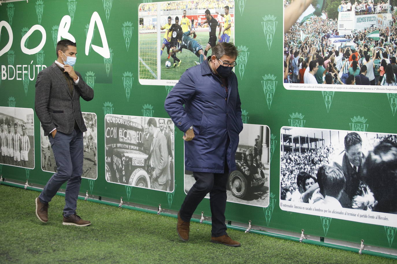 El acto de renovación de Simo con el Córdoba CF, en imágenes