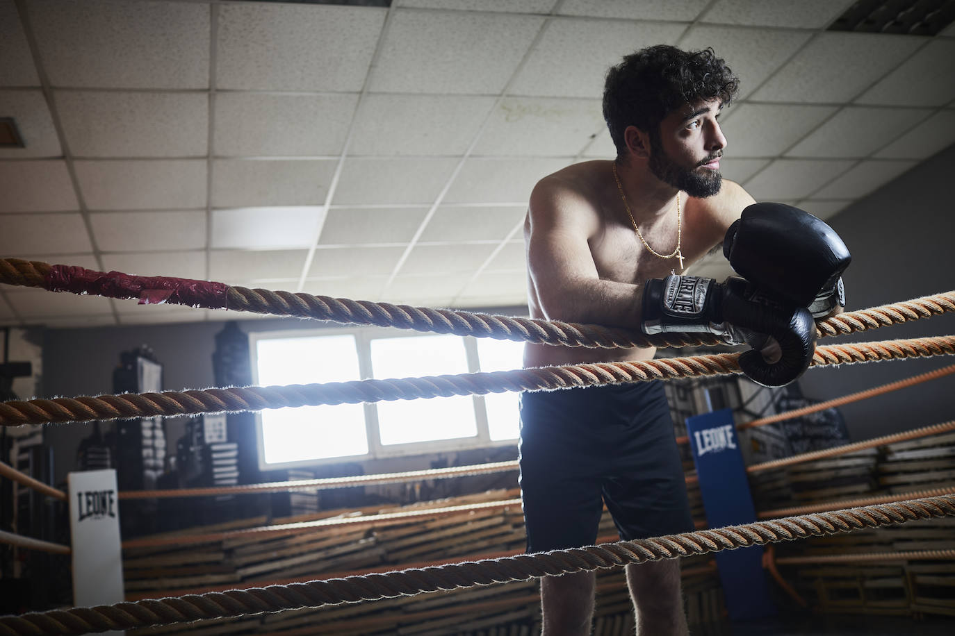 La saga cordobesa Navarro &#039;El Cazador&#039; de boxeo, en imágenes