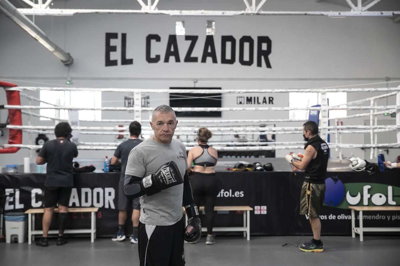 La saga cordobesa Navarro &#039;El Cazador&#039; de boxeo, en imágenes