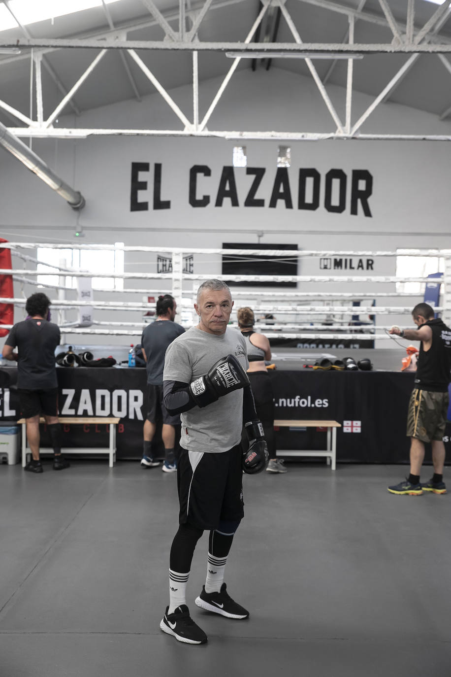 La saga cordobesa Navarro &#039;El Cazador&#039; de boxeo, en imágenes