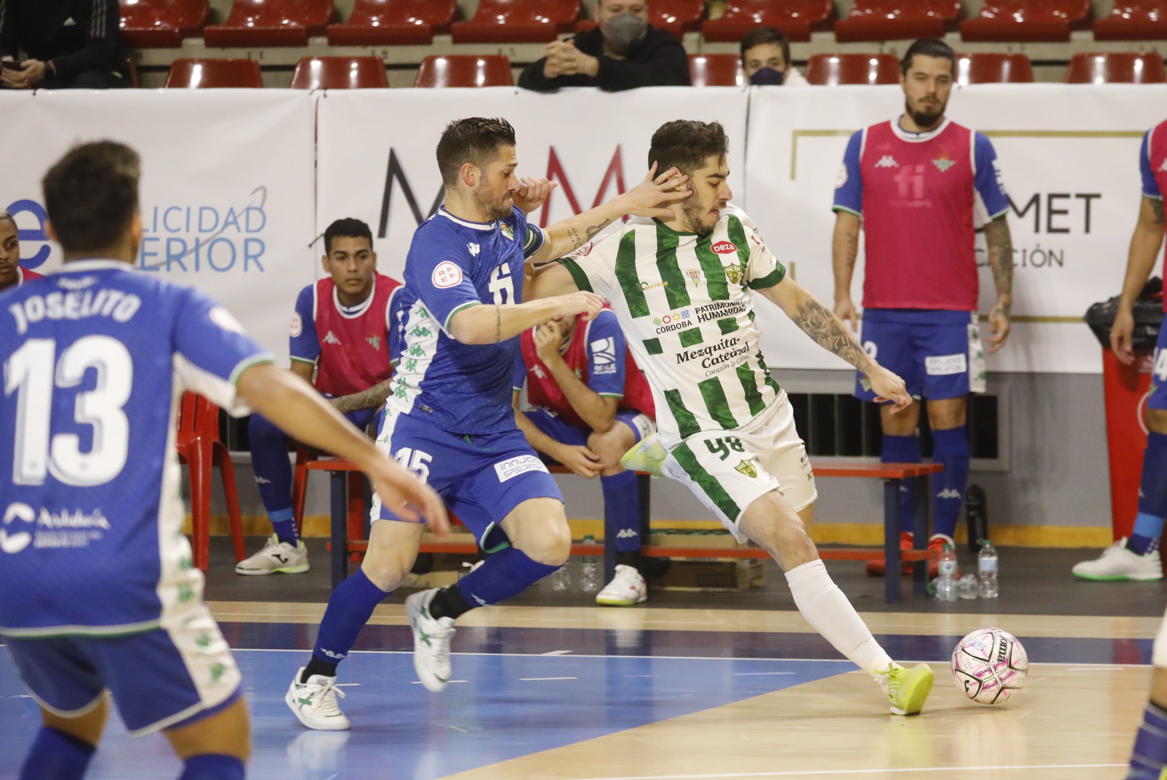 El Córdoba Patrimonio-Real Betis Futsal, en imágenes