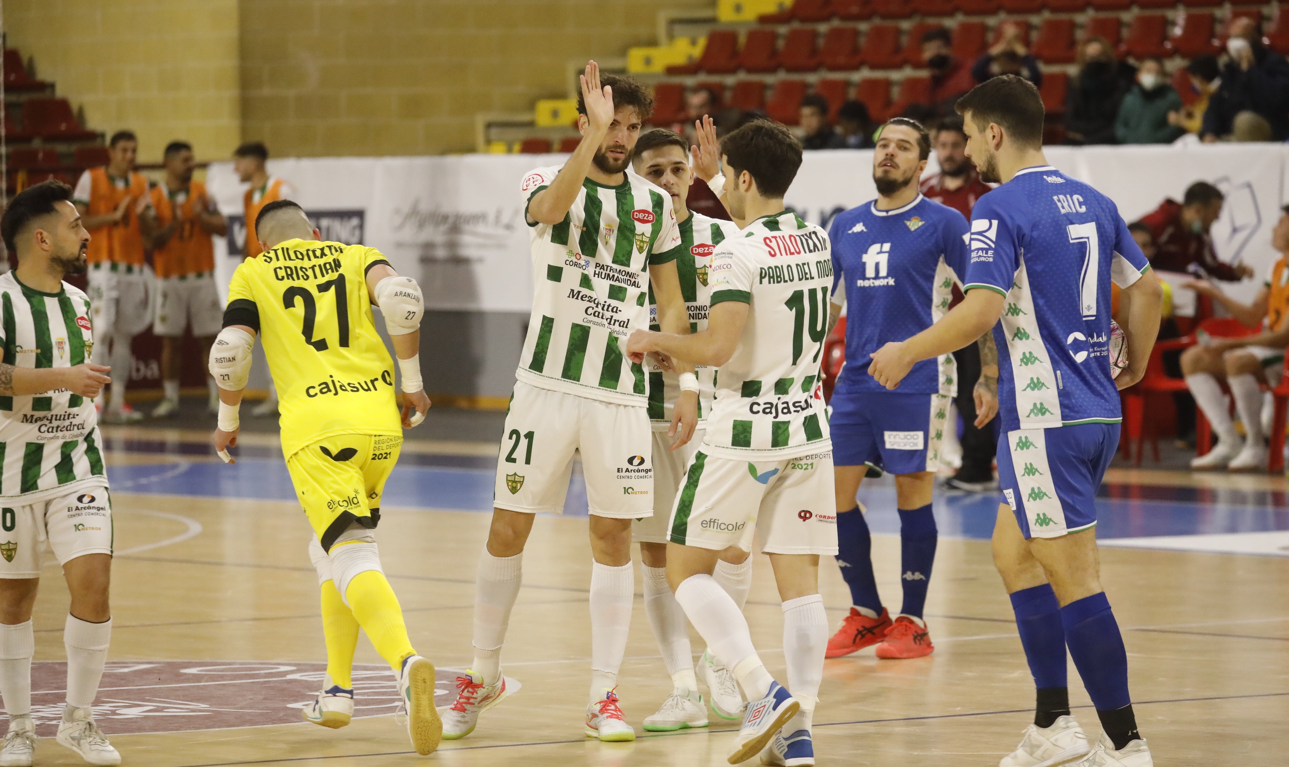 El Córdoba Patrimonio-Real Betis Futsal, en imágenes