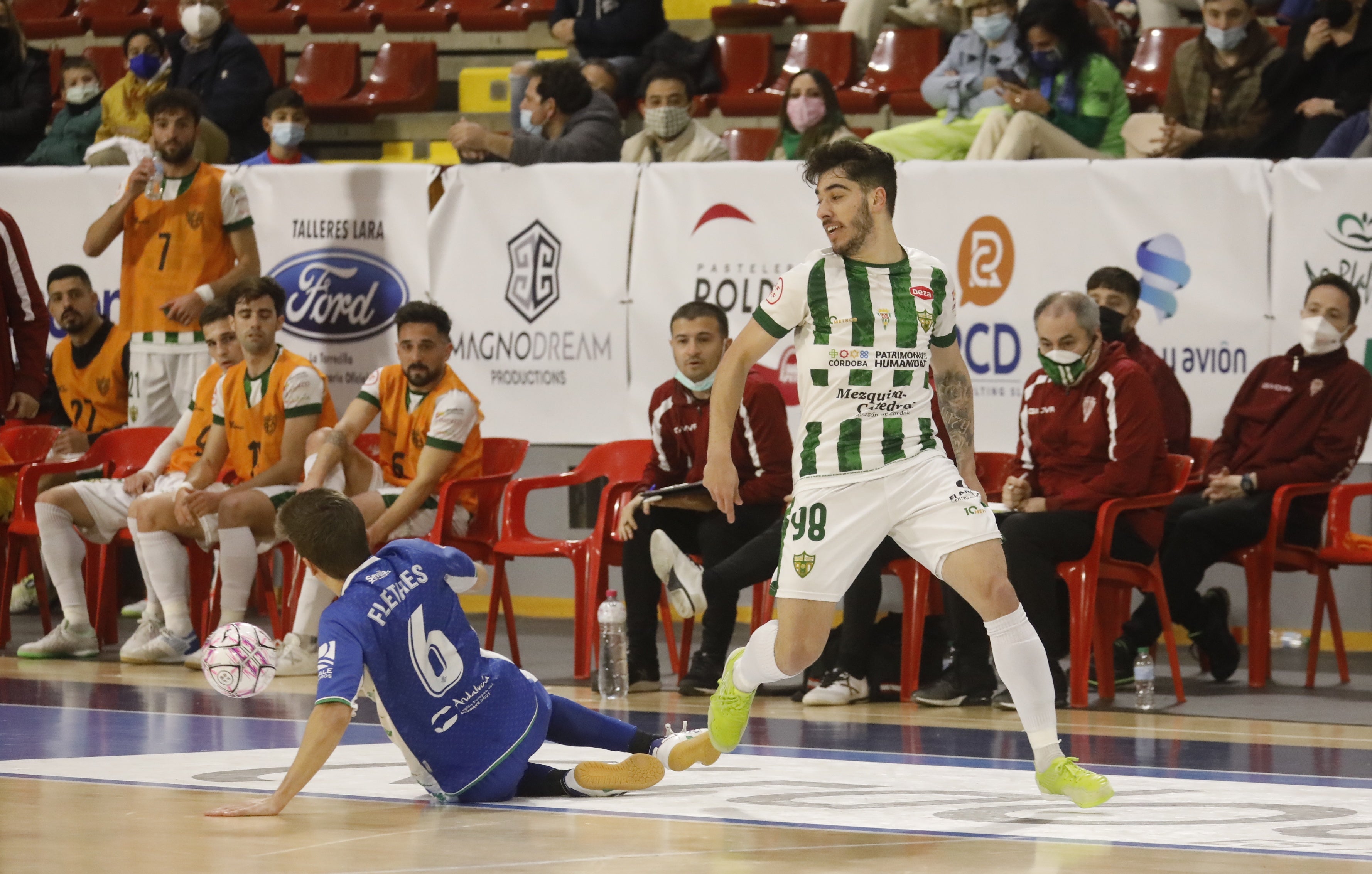 El Córdoba Patrimonio-Real Betis Futsal, en imágenes