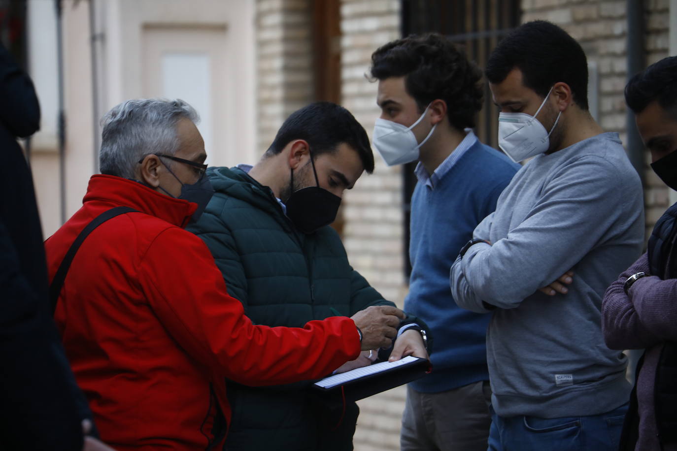 Las &#039;igualás&#039; de los costaleros de la Sentencia de Córdoba, en imágenes