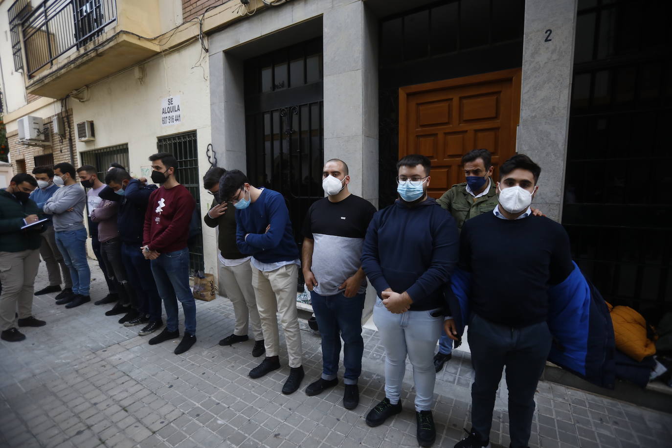 Las &#039;igualás&#039; de los costaleros de la Sentencia de Córdoba, en imágenes