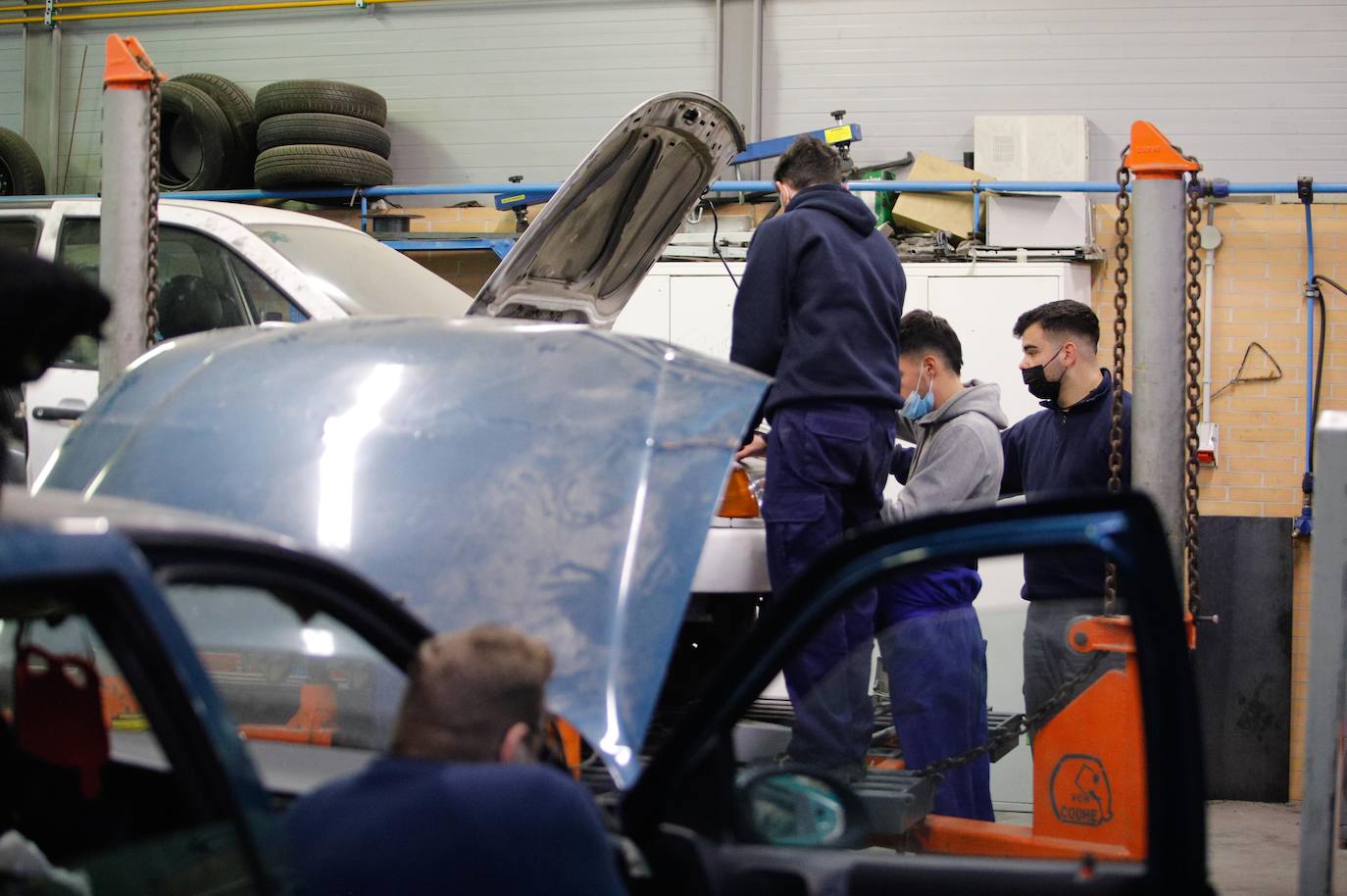 Así se preparan en el instituto Zoco de Córdoba para la llegada de Ford, en imágenes