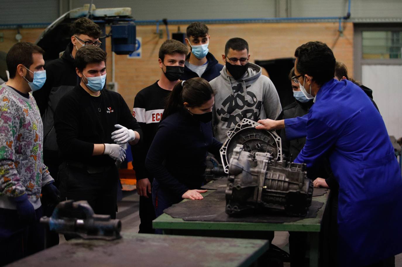 Así se preparan en el instituto Zoco de Córdoba para la llegada de Ford, en imágenes