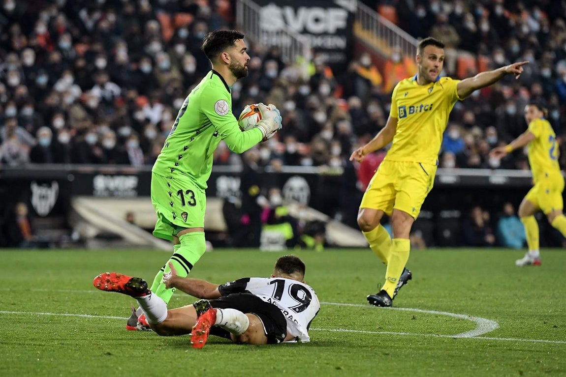 FOTOS: Las imágenes del Valencia - Cádiz