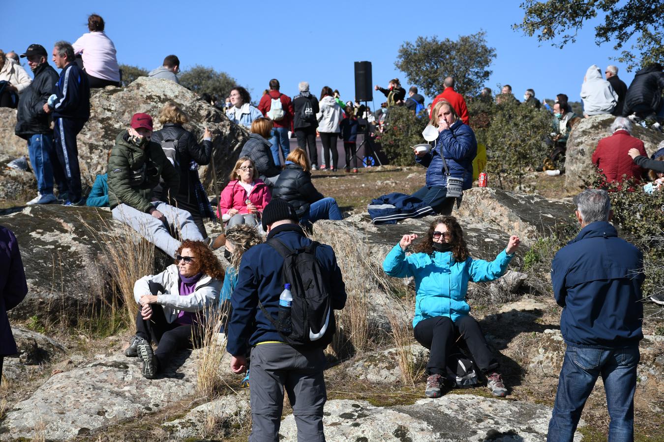 La romería de Santa Apolonia, en imágenes