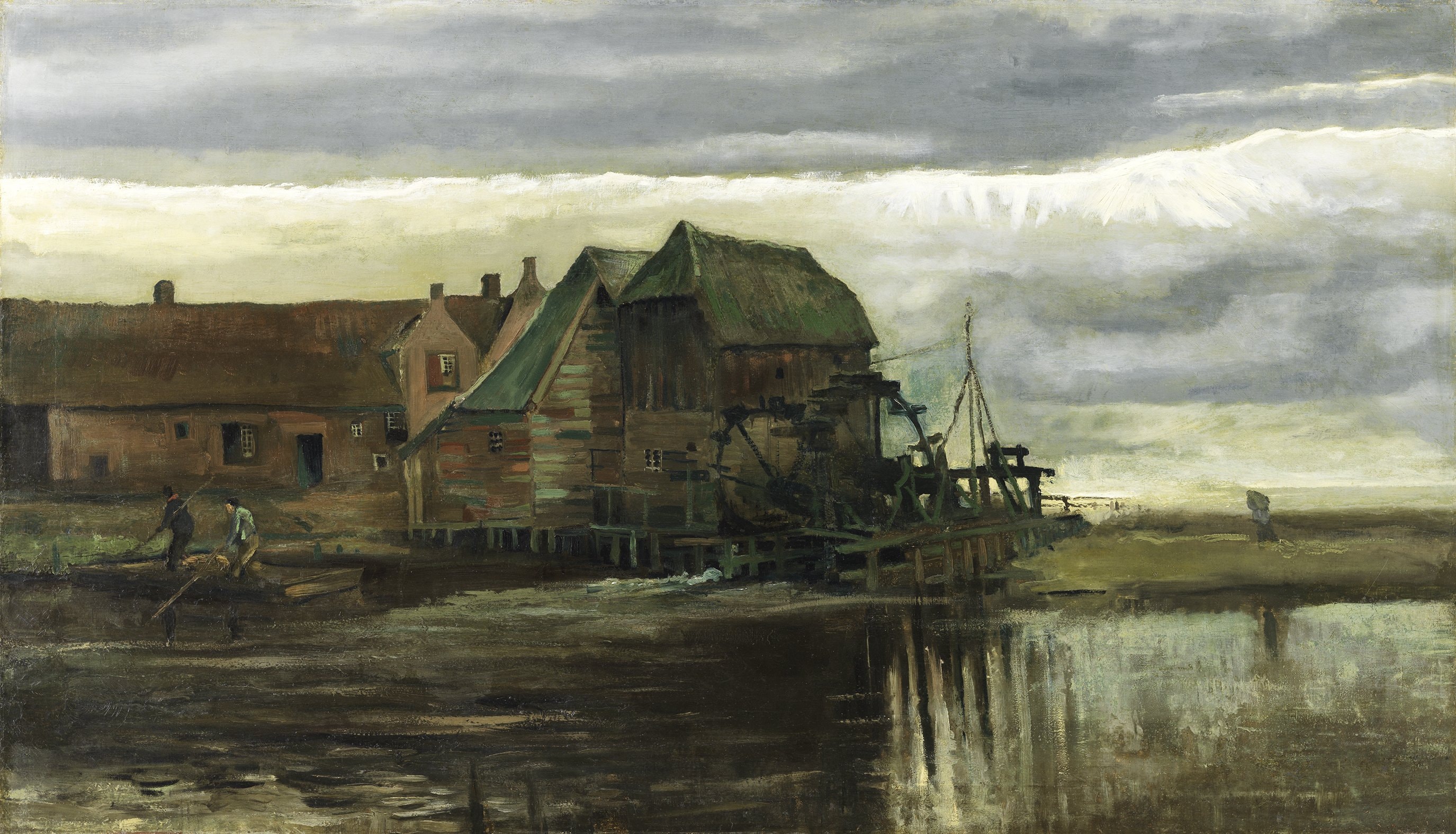 Van Gogh. 'Molino de agua en Gennep' (1884). Valorado en 25 millones de dólares