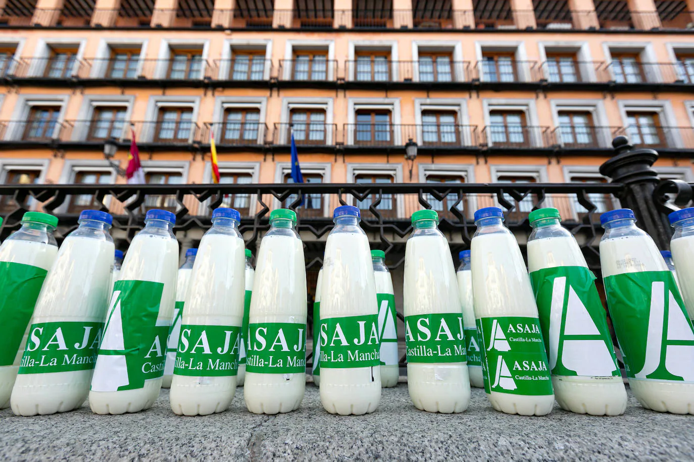 Concentración de ganaderos de vacuno de leche en Toledo