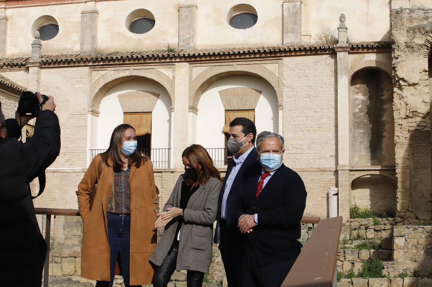 En imagénes, las obras en el Alcázar de Córdoba a punto de comenzar