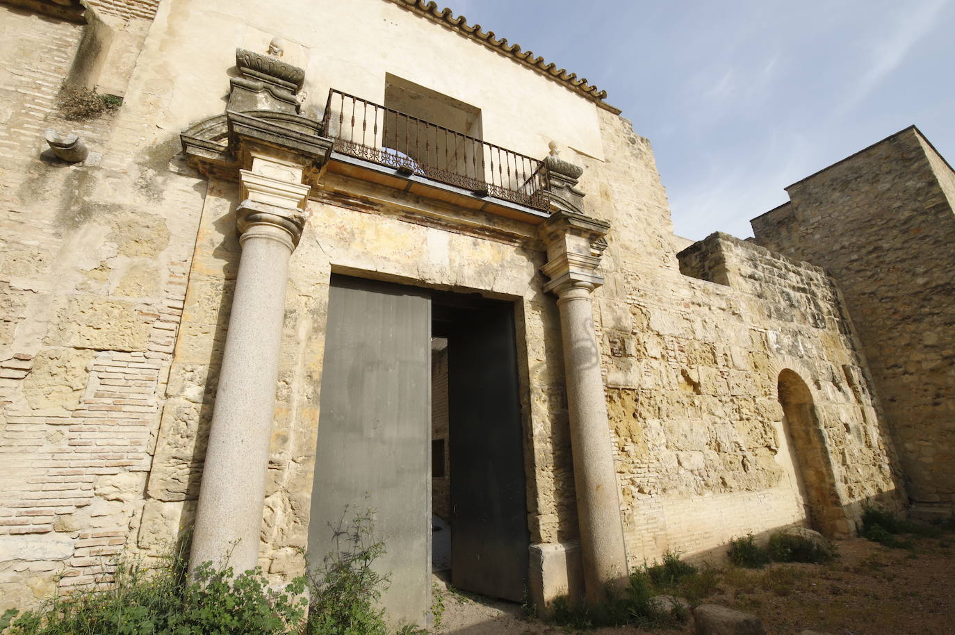 En imagénes, las obras en el Alcázar de Córdoba a punto de comenzar