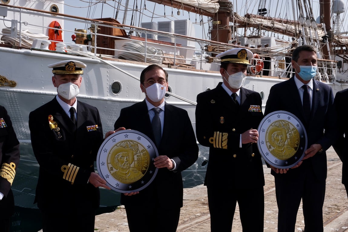 En imágenes: Presentación de la moneda conmemorativa del V Centenario de la Primera Vuelta al Mundo