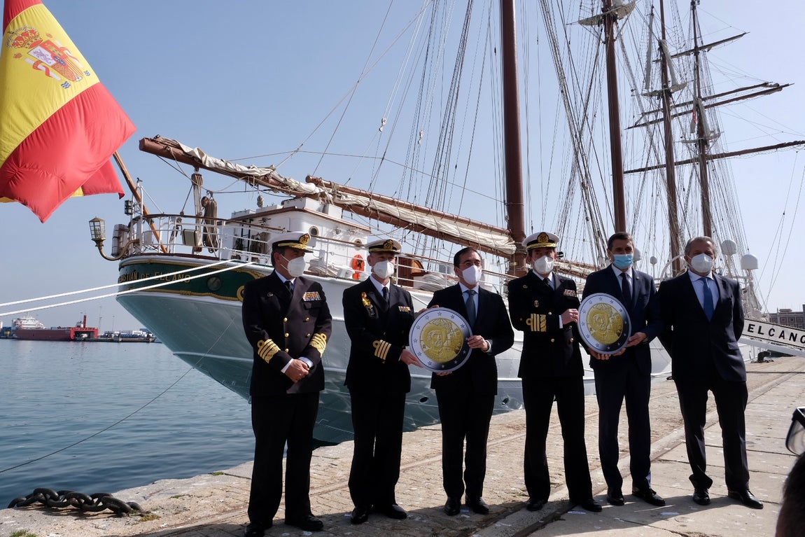 En imágenes: Presentación de la moneda conmemorativa del V Centenario de la Primera Vuelta al Mundo