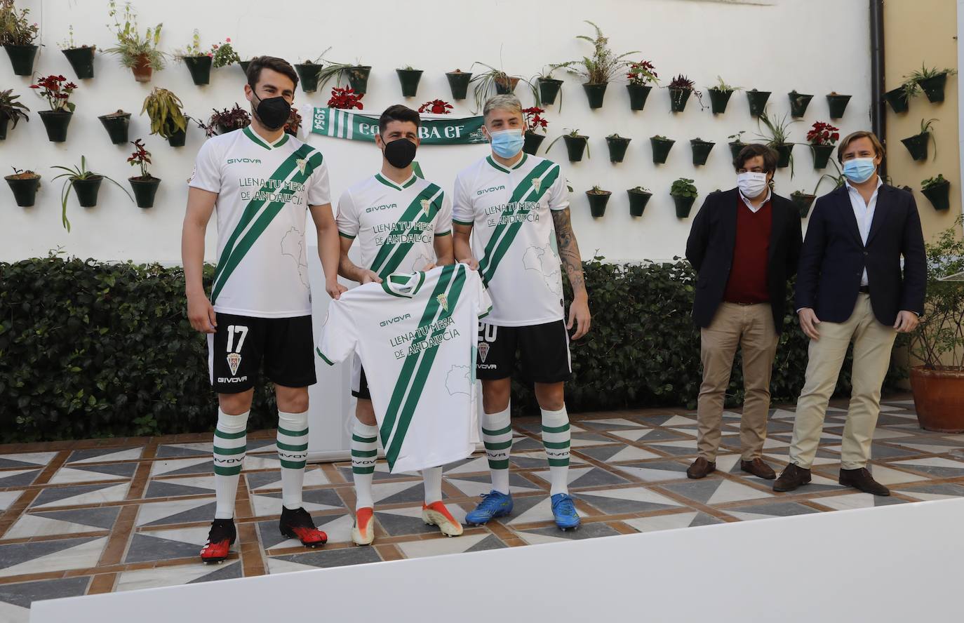 La camiseta del Córdoba CF exclusiva para el Día de Andalucía, en imágenes