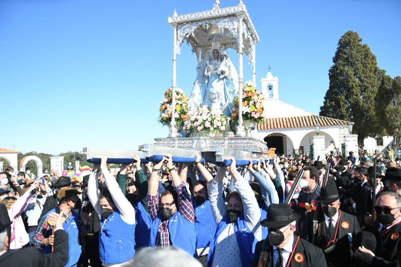 La romería de la Virgen de Luna en Pozoblanco, en imágenes