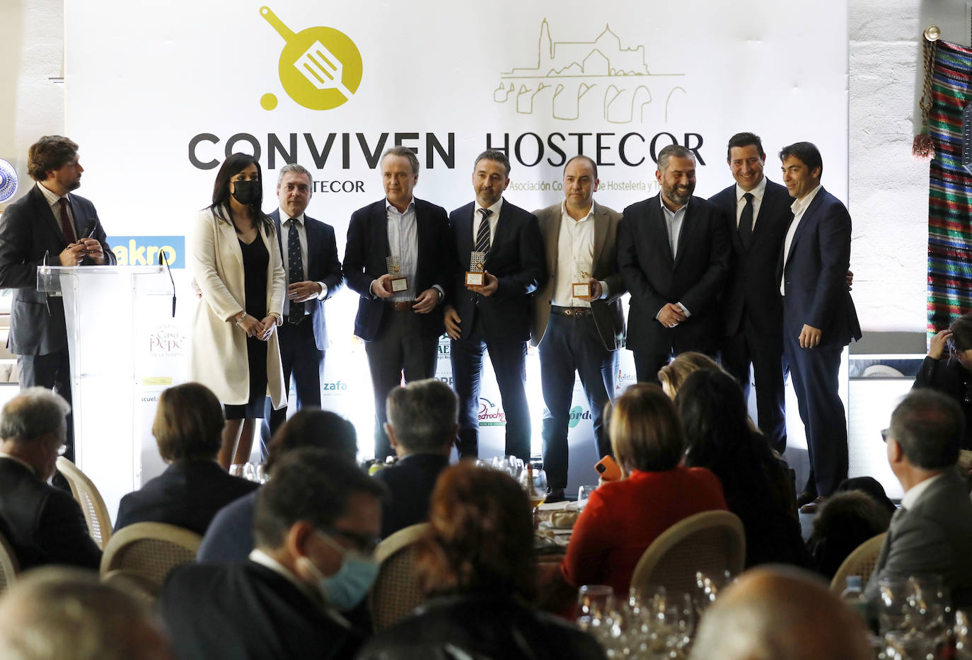 La entrega en Córdoba de los premios Conviven de Hostecor, en imágenes