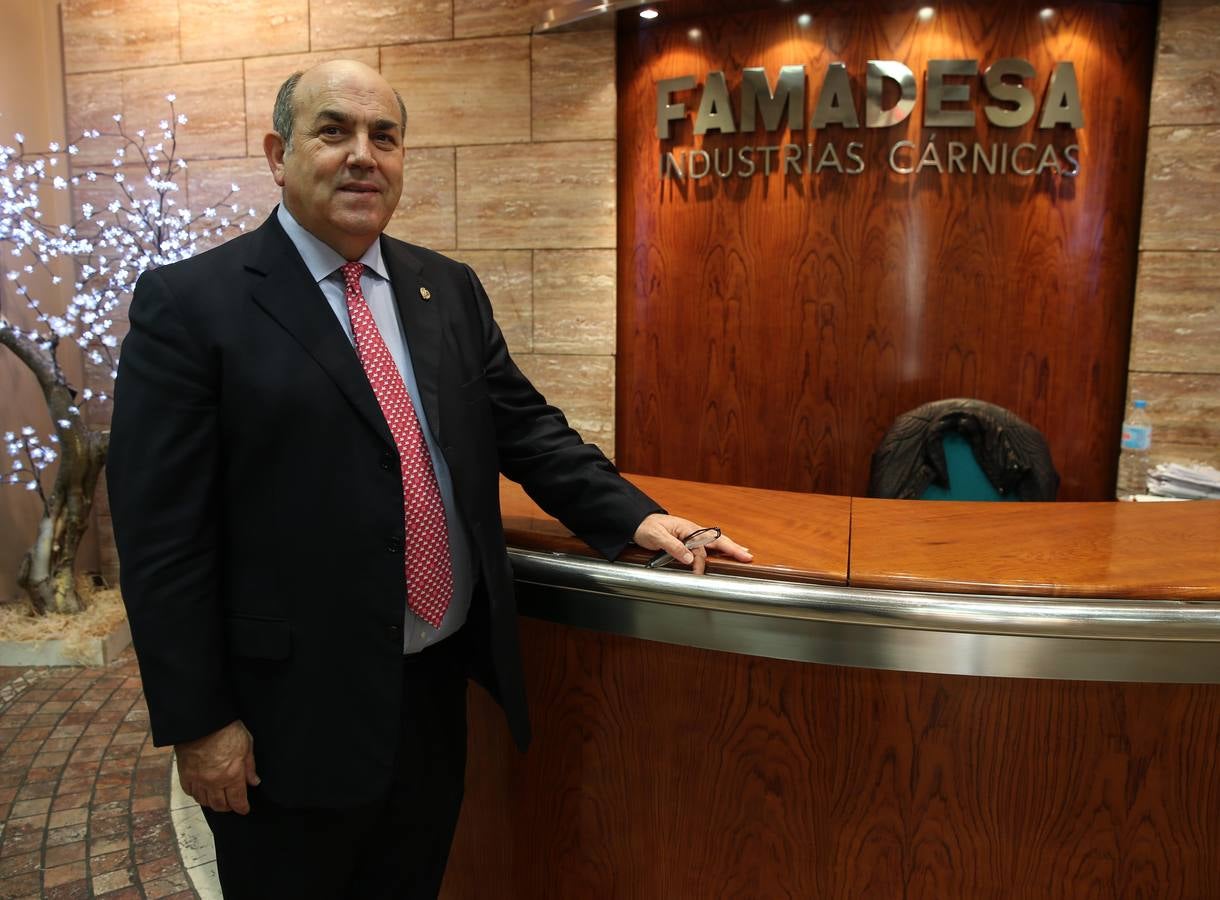 Federico Beltrán, presidente de Famadesa. Medalla Economía y Empresa