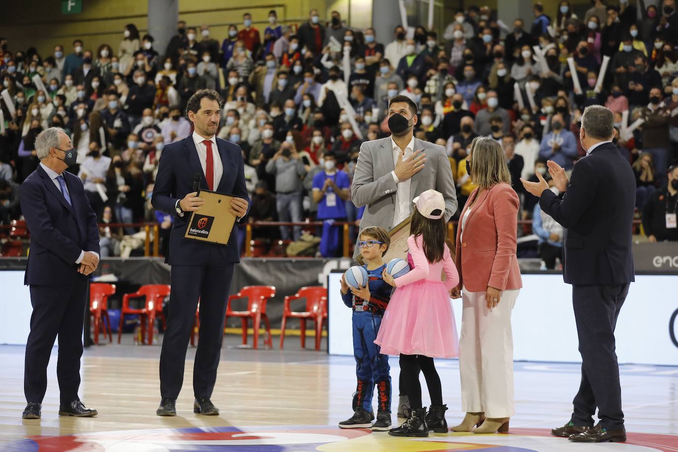 Las mejores imágenes del España - Ucrania de baloncesto en Córdoba