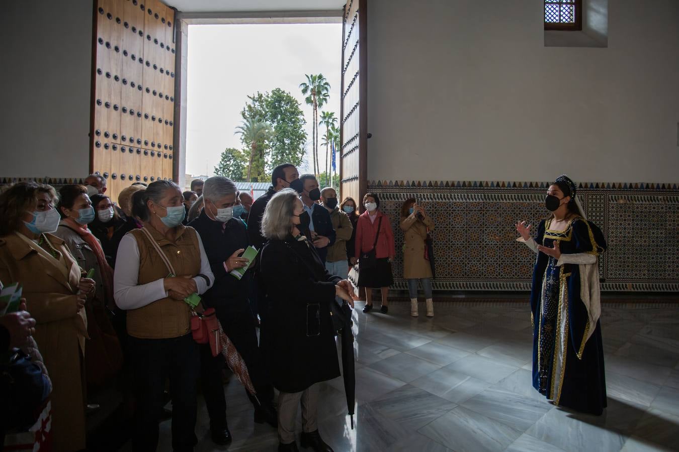 Jornada de puertas abiertas en el Parlamento de Andalucía con motivo del 28F . VANESSA GÓMEZ