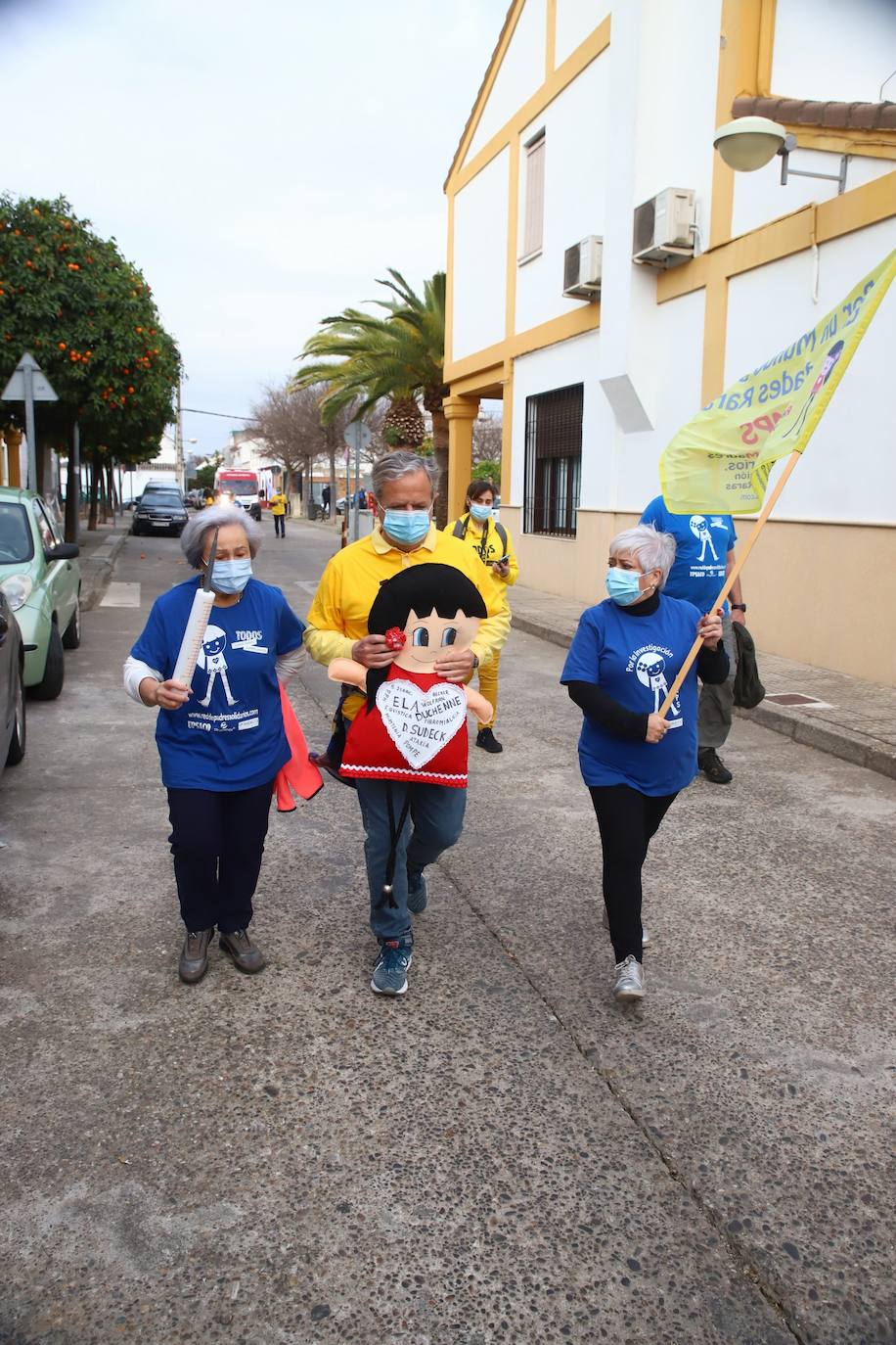 La carrera de relevos &#039;Por un mundo sin enfermedades raras&#039;, en imágenes