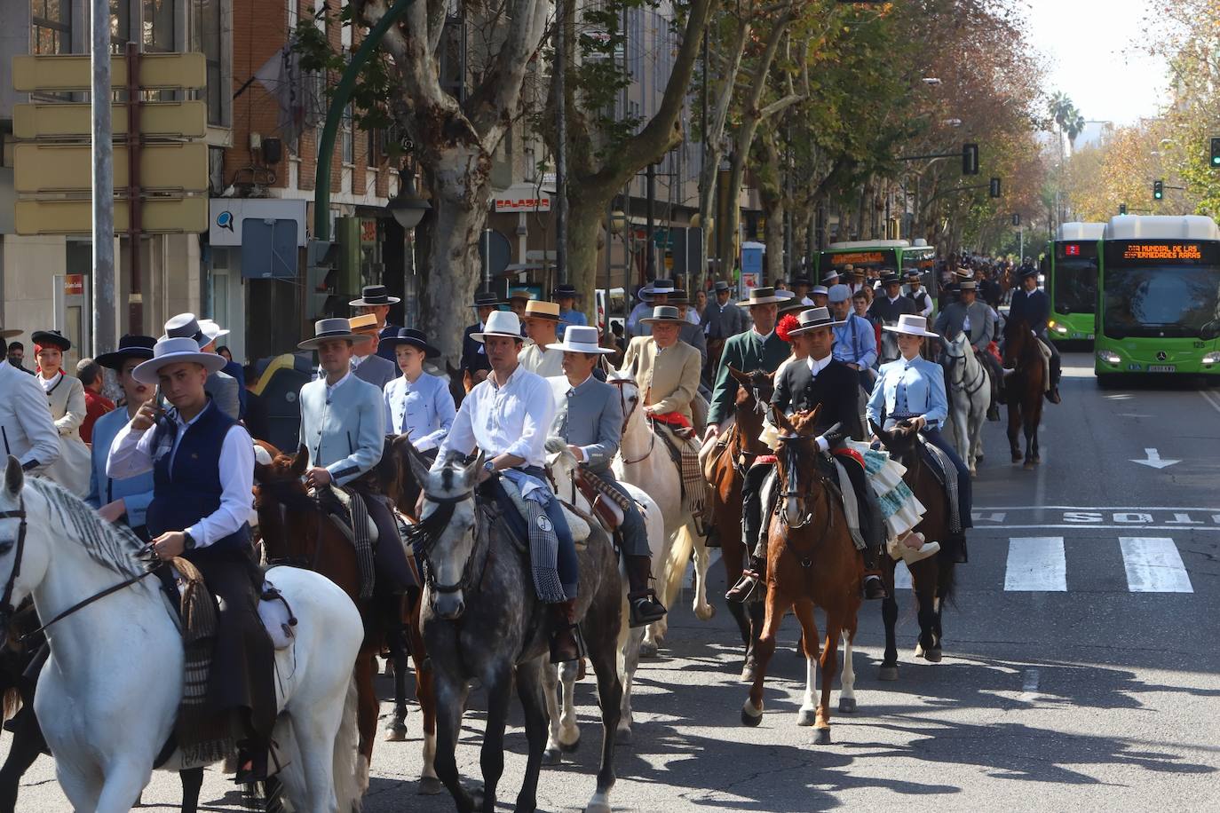 La Marcha Hípica por el día de Andalucía en Córdoba, en imágenes