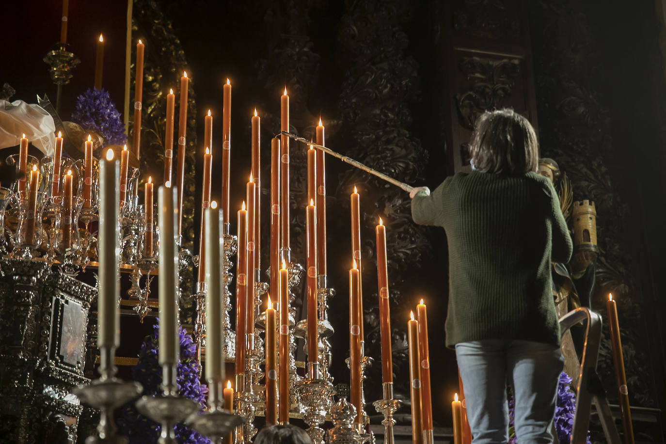 El quinario del Señor Santo Sepulcro de Córdoba, en imágenes