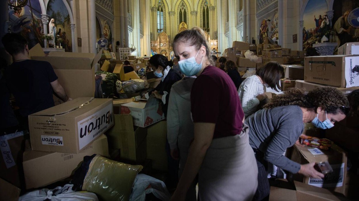 Sevilla se vuelca con la iglesia ucraniana