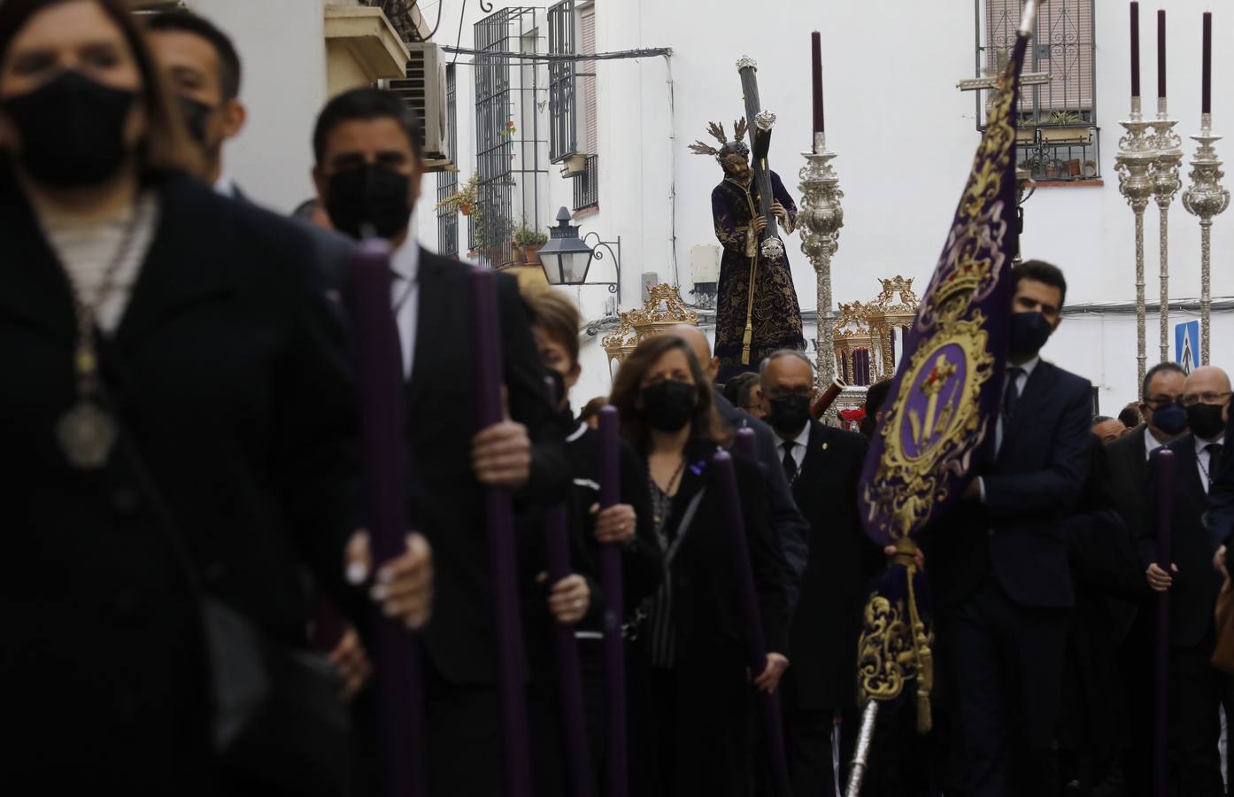 En imágenes, el Vía Crucis del Calvario en Córdoba (I)