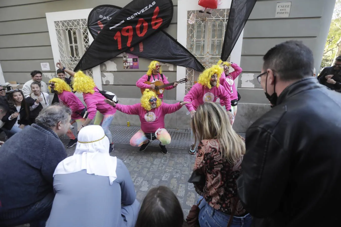 Fotos: Ambiente del segundo sábado del Carnaval ilegal de febrero