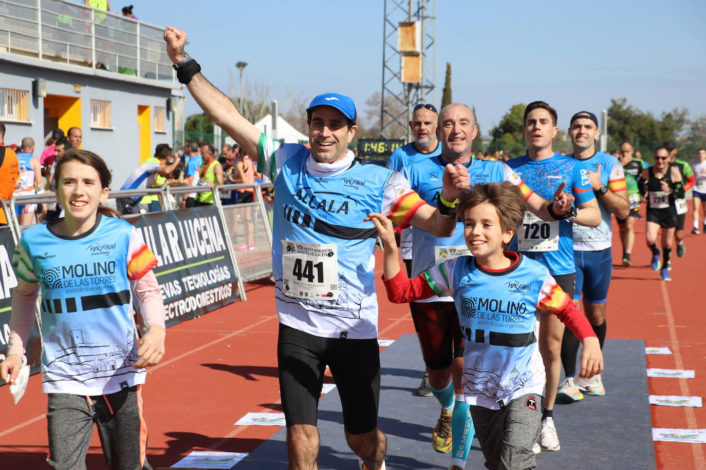 La Media Maratón de Lucena, en imágenes