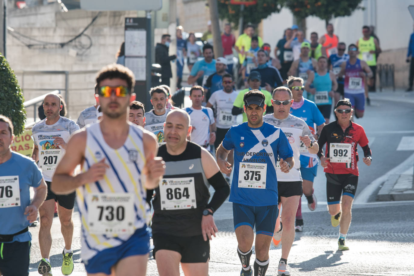 La Media Maratón de Lucena, en imágenes