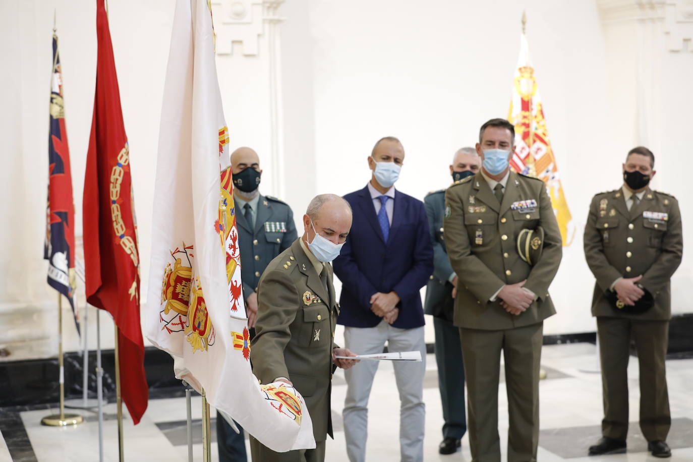 La exposición &#039;Banderas históricas de España&#039;, en imágenes