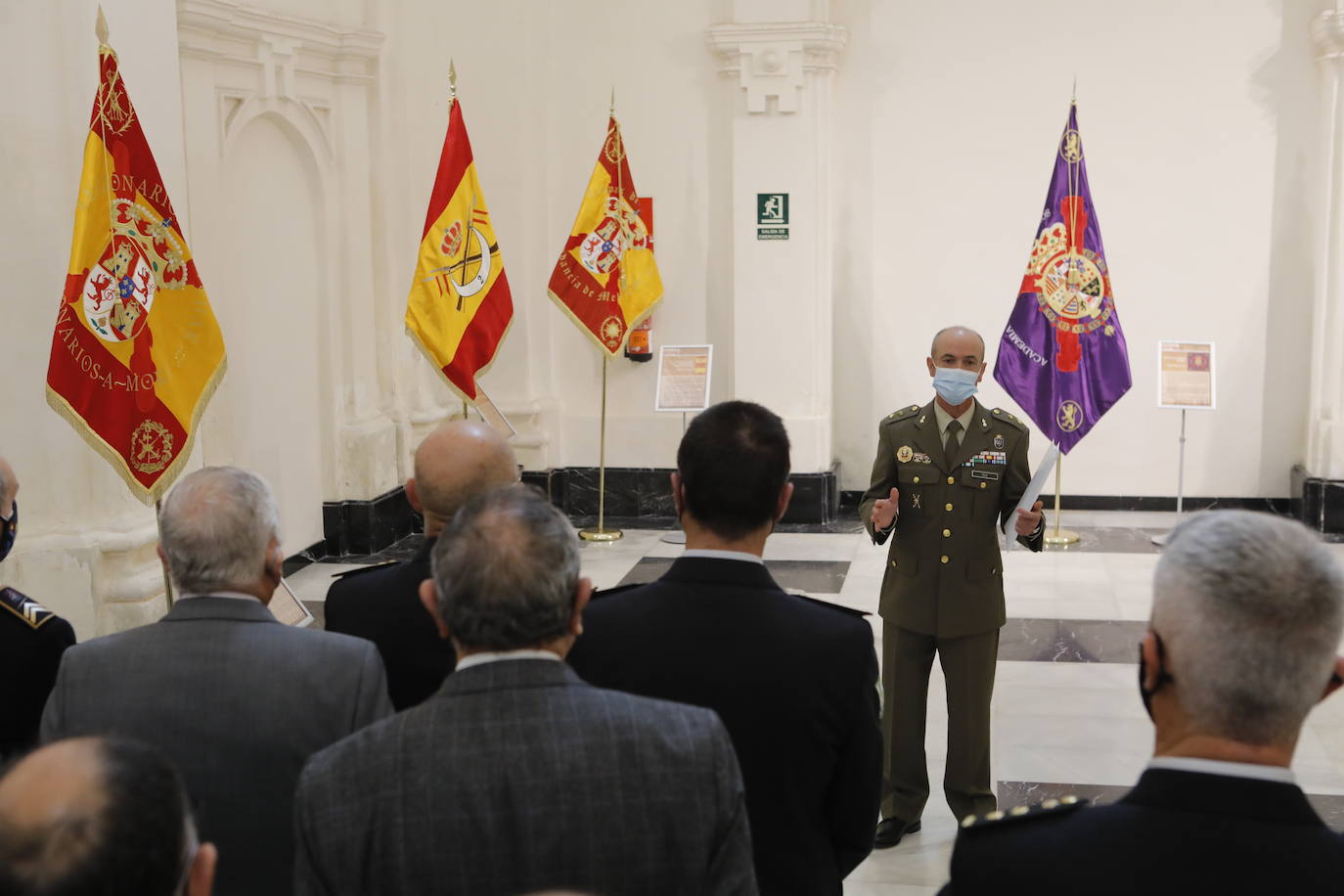 La exposición &#039;Banderas históricas de España&#039;, en imágenes